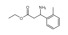 ethyl 3-amino-3-(o-tolyl)propanoate Structure
