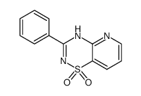 3-phenyl-4H-pyrido[2,3-e][1,2,4]thiadiazine 1,1-dioxide Structure