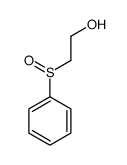 2-(benzenesulfinyl)ethanol Structure