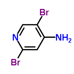 2.5-二溴-4-氨基吡啶结构式