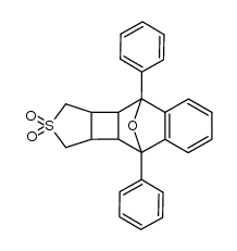 1,9-diphenyl-5-thia-16-oxapentacyclo[7.6.1.02,8.03,7.010,15]hexadeca-10,12,14-triene 5,5-dioxide Structure