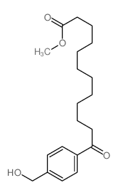 Benzenedodecanoic acid,4-(hydroxymethyl)-l-oxo-, methyl ester picture