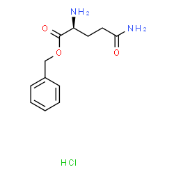 (S)-Benzyl 2,5-diamino-5-oxopentanoate hydrochloride Structure