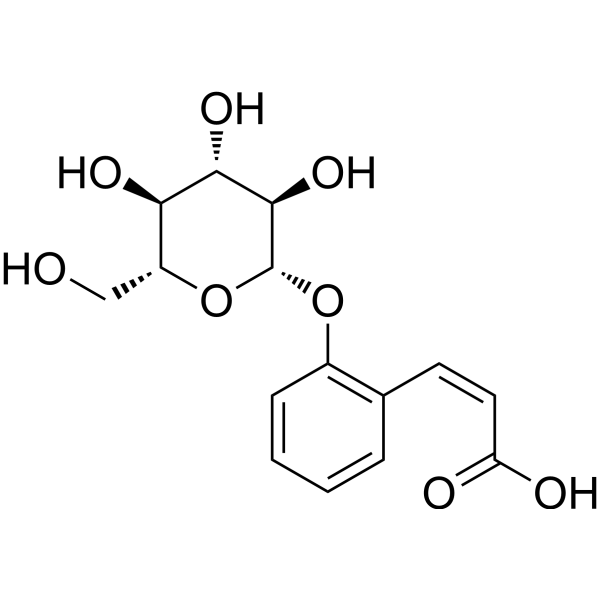 cis-Melilotoside Structure