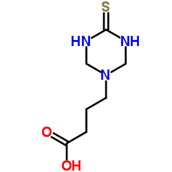 4-(4-THIOXO-[1,3,5]TRIAZINAN-1-YL)-BUTYRIC ACID Structure