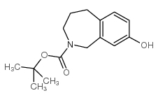 TERT-BUTYL8-HYDROXY-4,5-DIHYDRO-1H-BENZO[C]AZEPINE-2(3H)-CARBOXYLATE Structure