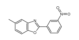 5-methyl-2-(3-nitro-phenyl)-benzooxazole Structure