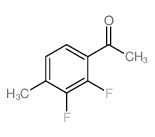 1-(2,3-difluoro-4-methylphenyl)ethanone Structure