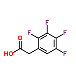 2,3,4,5-TETRAFLUOROPHENYLACETIC ACID Structure