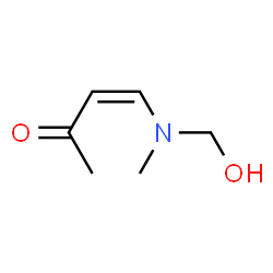 3-Buten-2-one, 4-[(hydroxymethyl)methylamino]- (8CI)结构式