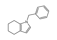 1-benzyl-4,5,6,7-tetrahydro-1H-indole结构式