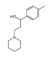 α-(4-Methylphenyl)-1-piperidine-1-propanol Structure
