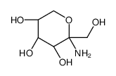(2R,3S,4R,5R)-2-amino-2-(hydroxymethyl)oxane-3,4,5-triol Structure
