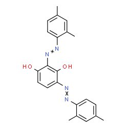 2,4-bis(xylylazo)resorcinol结构式