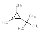Aziridine,2-tert-butyl-1,3-dimethyl-, trans- (8CI) structure