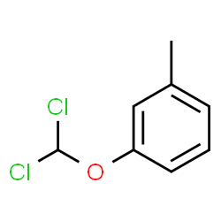 1-Dichloromethoxy-3-methylbenzene Structure