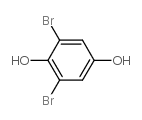 1,4-Benzenediol,2,6-dibromo- structure