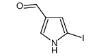 5-Iodo-1H-pyrrole-3-carbaldehyde结构式