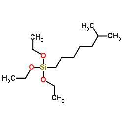 Triethoxy(2,4,4-trimethylpentyl)silane structure