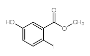 METHYL 2-IODO-5-HYDROXYBENZOATE structure