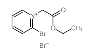 Pyridinium,2-bromo-1-(2-ethoxy-2-oxoethyl)-, bromide (1:1) Structure