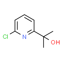 2-(6-氯吡啶-2-基)丙-2-醇结构式