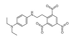 4-N,4-N-diethyl-1-N-[2-(2,4,6-trinitrophenyl)ethyl]benzene-1,4-diamine Structure