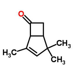 2,2,4-Trimethylbicyclo[3.2.0]hept-3-en-6-one Structure