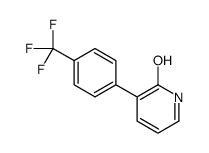 3-[4-(trifluoromethyl)phenyl]-1H-pyridin-2-one Structure