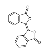 (Z)-[1,1']biisobenzofuranylidene-3,3'-dione Structure