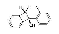 cis-5,6,6a,10b-Tetrahydrobenzo[a]biphenylen-10b-ol结构式