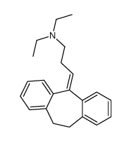 3-(5,6-dihydrodibenzo[1,2-a:1',2'-e][7]annulen-11-ylidene)-N,N-diethylpropan-1-amine Structure