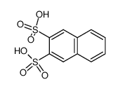 Naphthalin-disulfonsaeure-(2,3) Structure