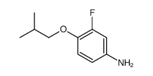 Benzenamine, 3-fluoro-4-(2-methylpropoxy)- (9CI)结构式
