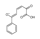 2-hydroxy-6-oxo-6-phenylhexa-2,4-dienoate Structure