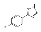 4-(1H-Tetrazol-5-yl)phenol Structure