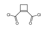 cyclobut-1-ene-1,2-dicarbonyl chloride Structure