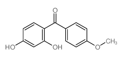 Methanone, (2,4-dihydroxyphenyl)(4-methoxyphenyl)- structure