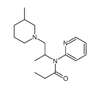 N-[1-(3-methylpiperidin-1-yl)propan-2-yl]-N-pyridin-2-ylpropanamide结构式