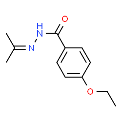 Benzoic acid, 4-ethoxy-, (1-methylethylidene)hydrazide (9CI) picture