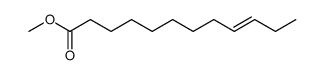 (E)-9-Dodecenoic acid methyl ester structure