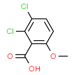 2,3-Dichloro-6-methoxybenzoic acid结构式