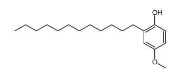 Methyl-(4-hydroxy-3-dodecyl-phenyl)-aether Structure
