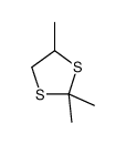2,2,4-trimethyl-1,3-dithiolane structure