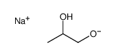 sodium,2-hydroxypropan-1-olate Structure