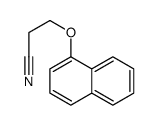 3-(1-Naphthyloxy)propanenitrile Structure