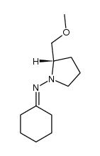 (S)-N-cyclohexylidene-2-(methoxymethyl)pyrrolidin-1-amine Structure