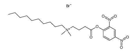 Decyl-[3-(2,4-dinitro-phenoxycarbonyl)-propyl]-dimethyl-ammonium; bromide Structure