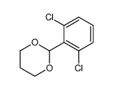 2-(2,6-dichlorophenyl)-1,3-dioxane Structure