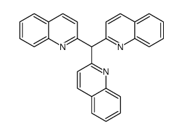 2-[di(quinolin-2-yl)methyl]quinoline Structure